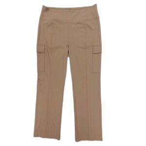 NEW Athleta Delancey Straight Cargo Pant Rustic Beige Gorpcore Athleisure Casual